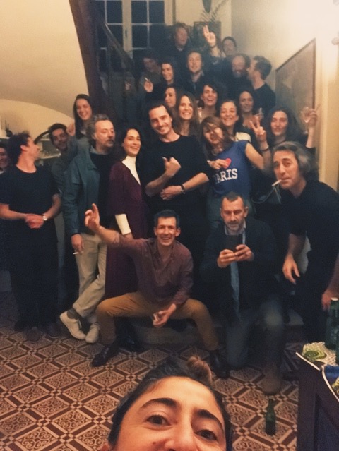 Une partie de la fine équipe